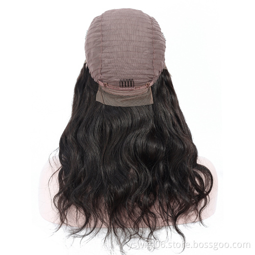 100% Virgin Brazilian Human Hair Lace Front Wigs, Wholesale Natural Human Hair Wigs Human Hair Lace Front Brazilian